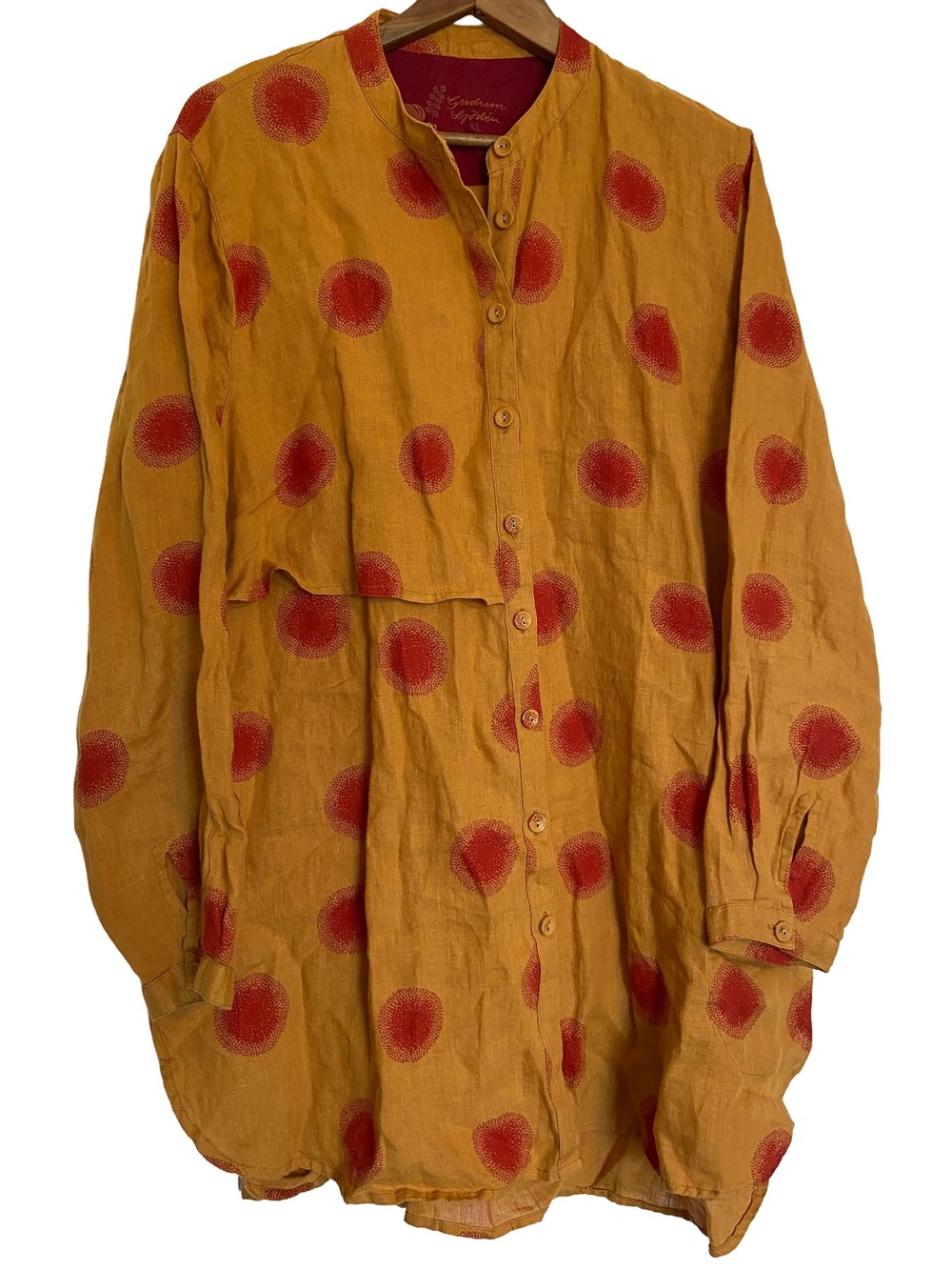 Gudrun Sjoden Linen Button Down Tunic
